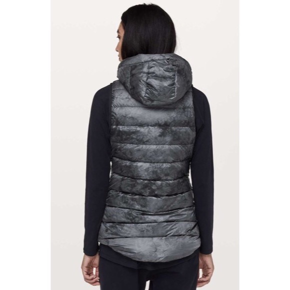 LULULEMON PACK IT DOWN Melanite Down Vest Sz2 NEW - Picture 6 of 8